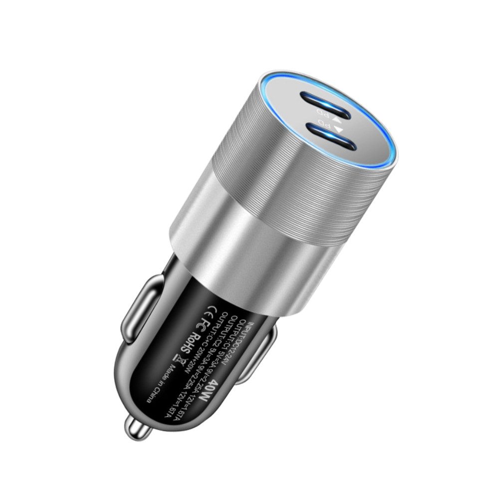 40W Fast Charging Car Charger PD Port USB-C Cigarette Lighter Phone Adapter Lot