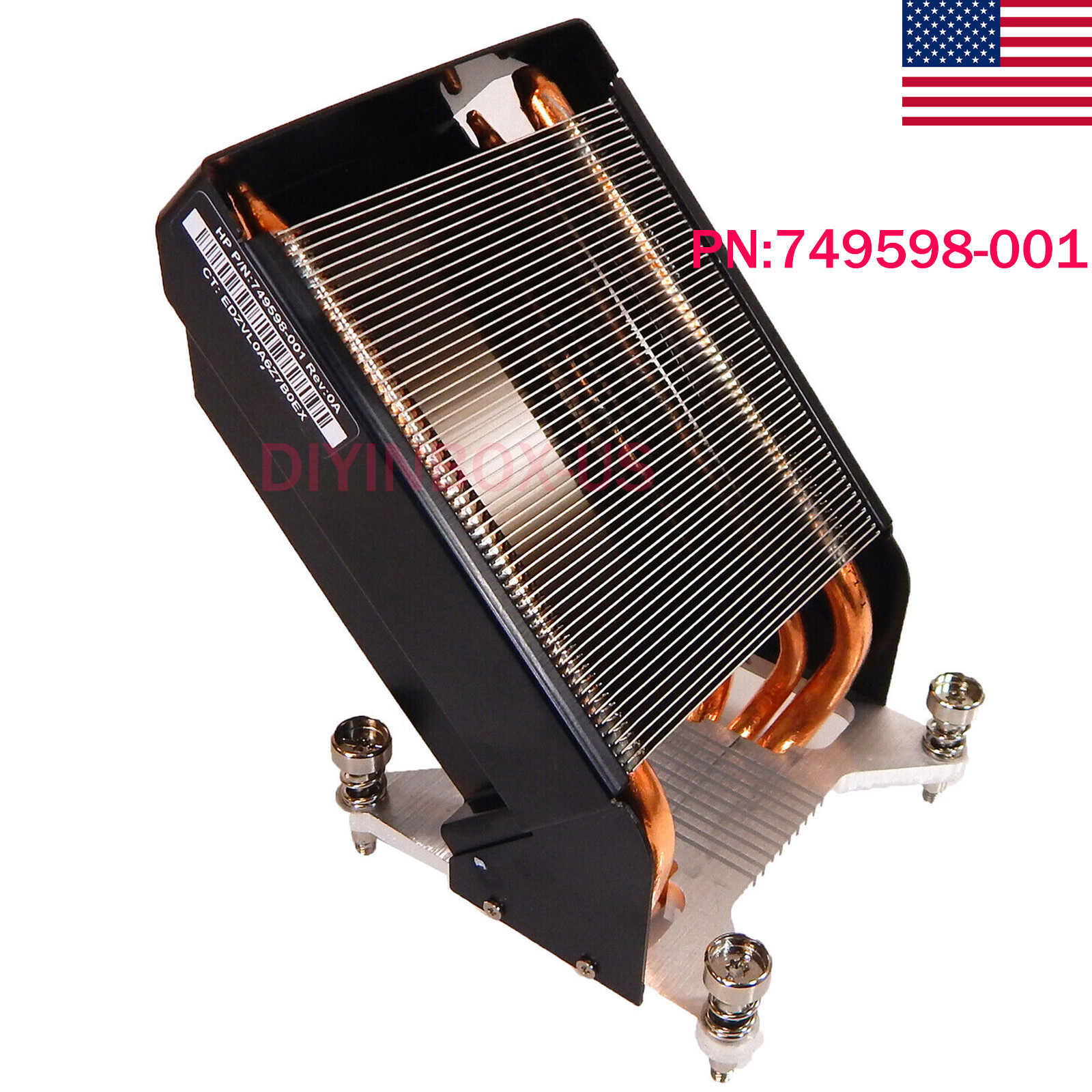 Brand New HP Z820 Z840 Socket LGA2011 CPU Processor Heatsink 749598-001