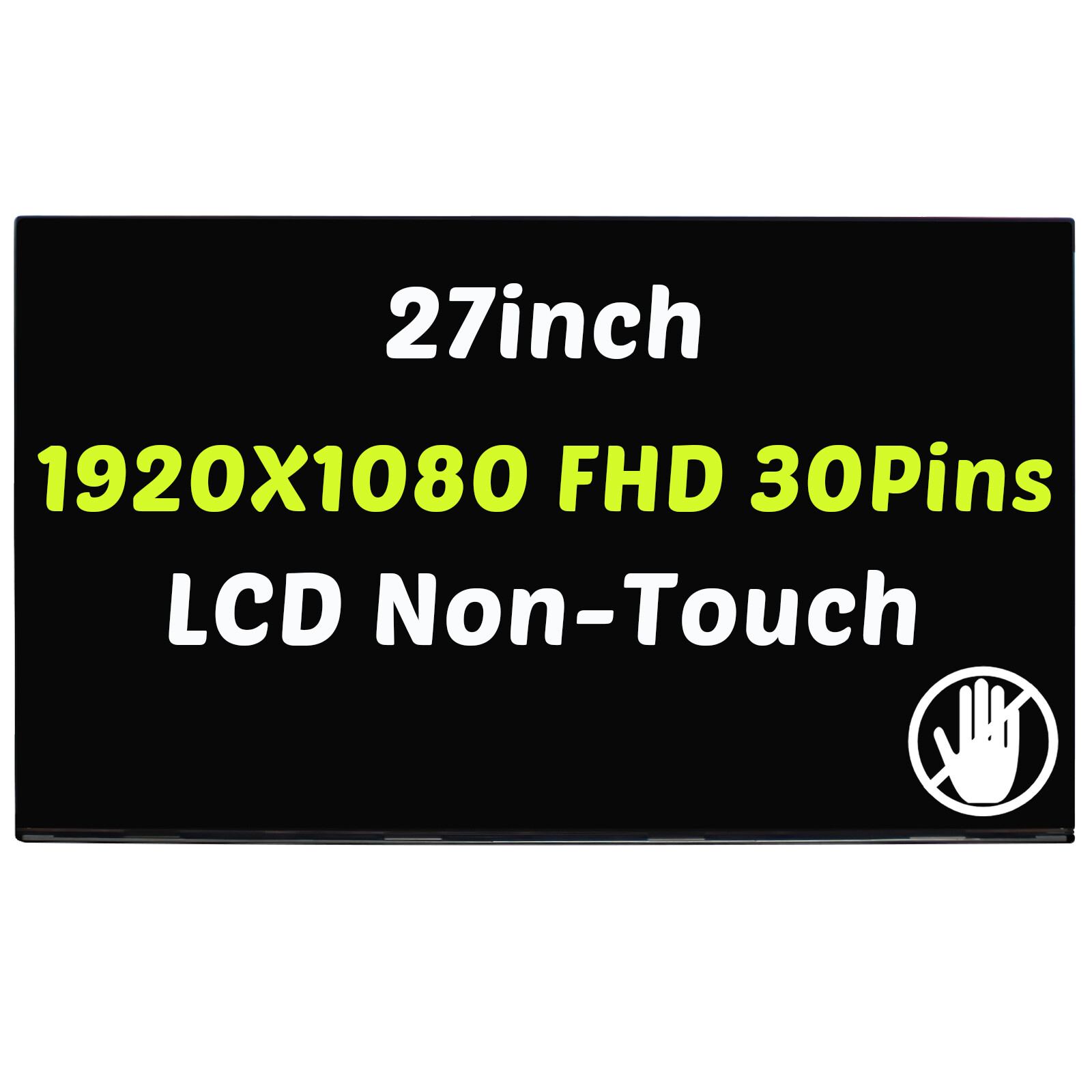 New 27in LED LCD Display FHD 30Pins Non-Touch for HP 27-C 27-CB0000D 27-CB0001LA
