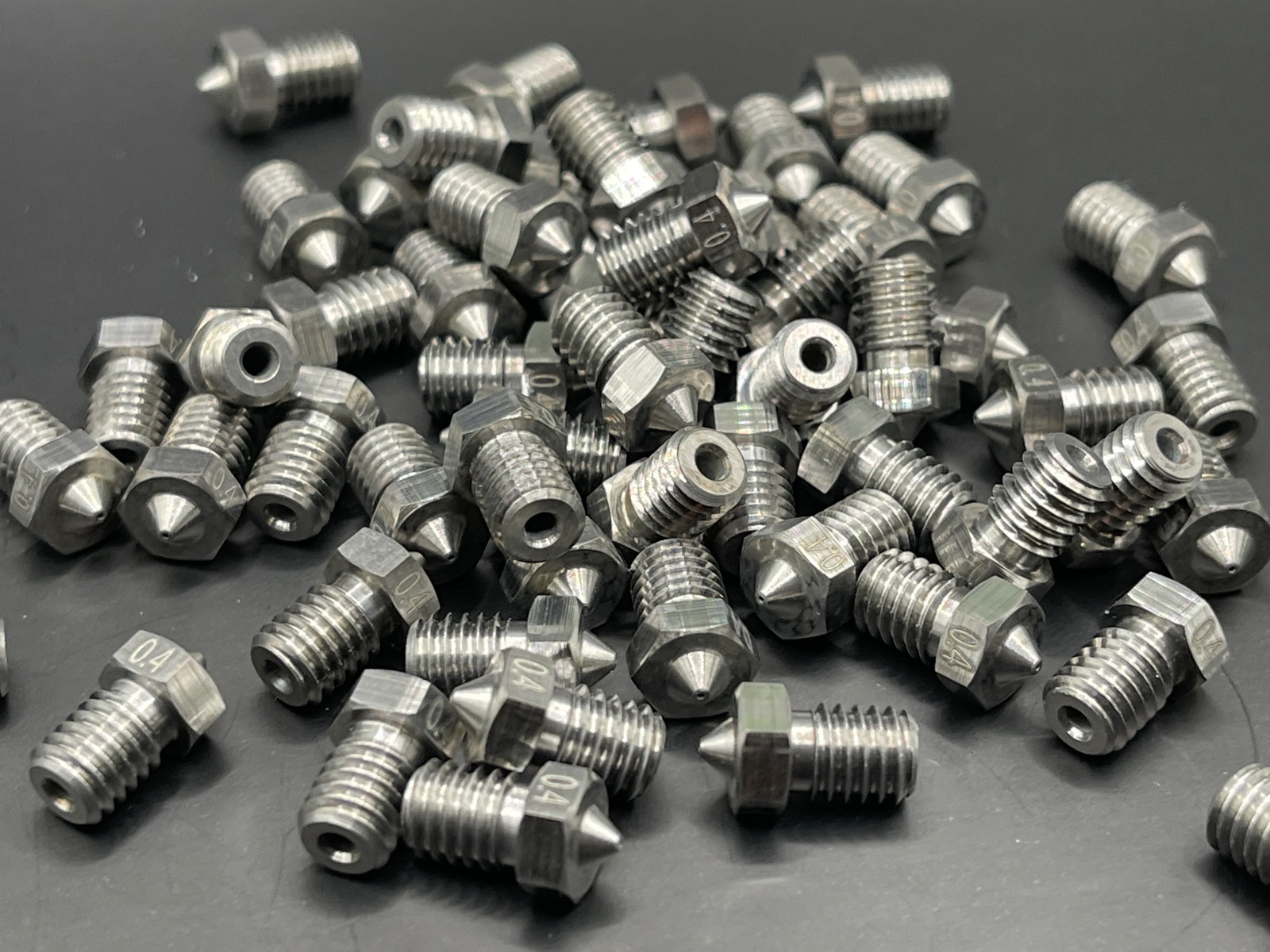 West3D's Undertaker Tungsten Carbide Nozzle (V6, Volcano, Bambu, MK8, K1)