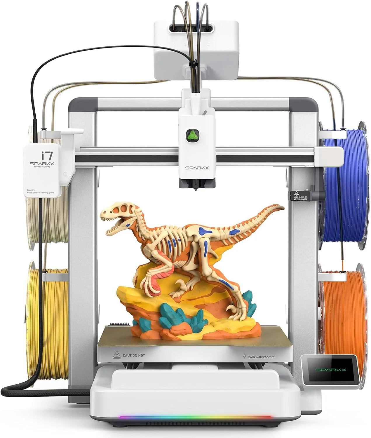 SPARKX i7 Nano Combo Multi‑Color 3D Printer for Beginners