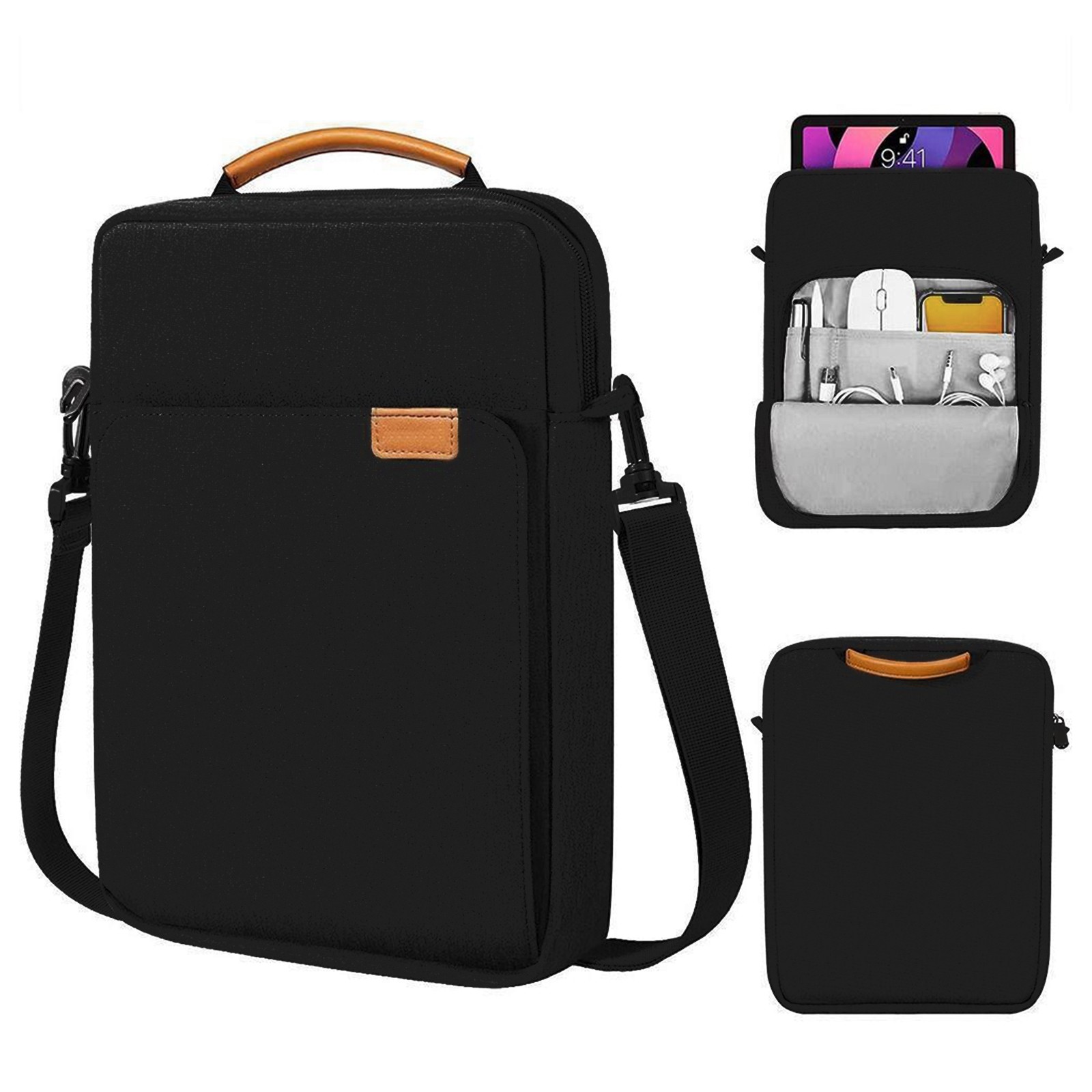 Tablet Carry Case Shoulder Bag Handbag For iPad Galaxy Tab 13.3inch Resistant