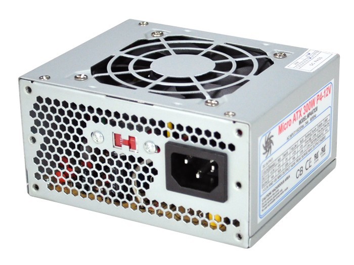 Athena Power AP-MP4ATX30 Apollo 300W MicroATX/SFX-12V Power Supply