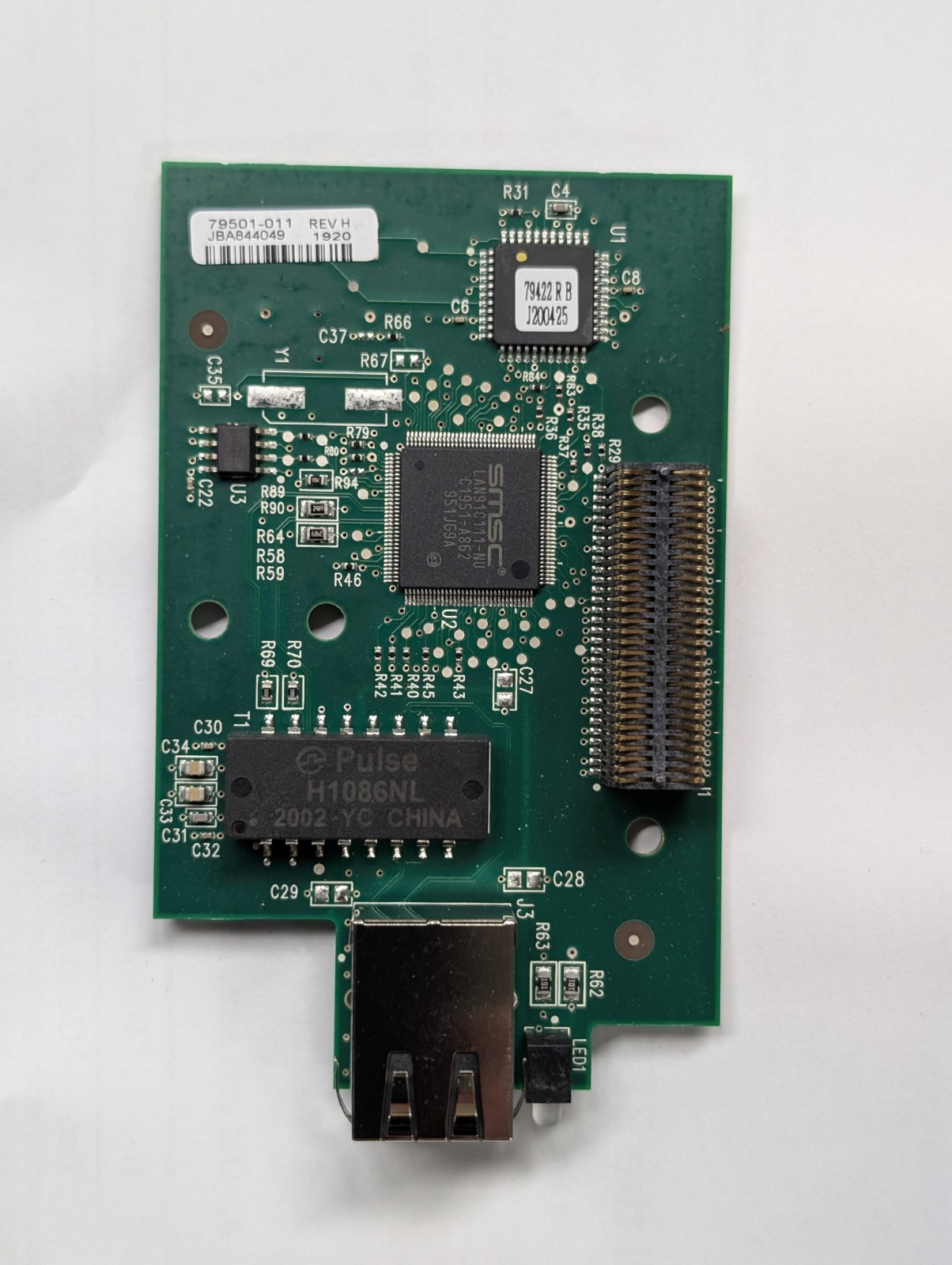 Zebra 79823 ZebraNet Internal PrintServer 10/100 Ethernet Kit ZM400 Xi4