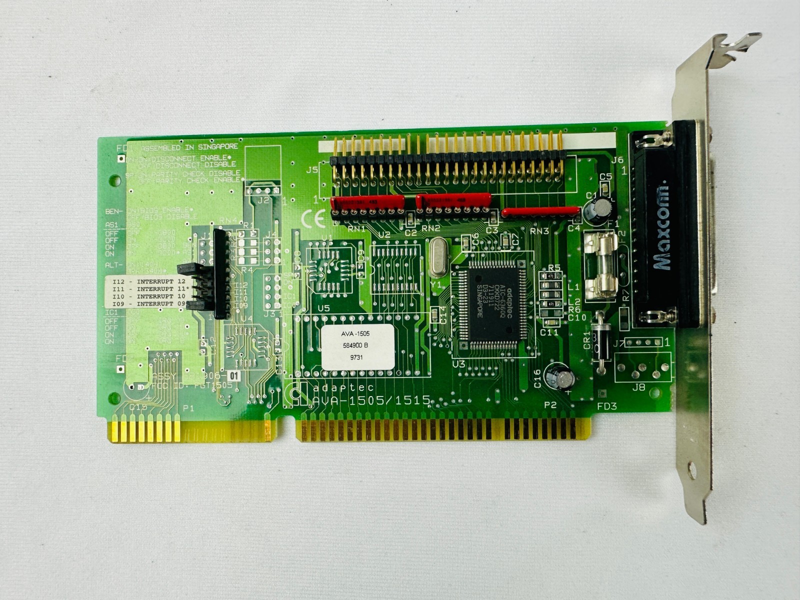 Adaptec AVA-1505 SCSI Controller Card