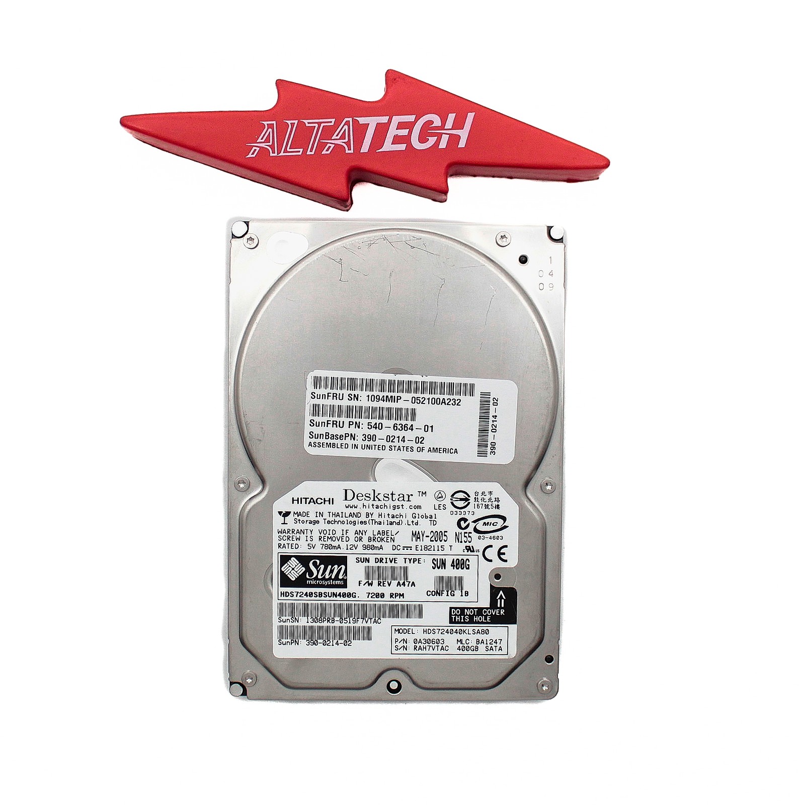 Sun Microsystems 390-0214 400GB 7200 RPM SATA