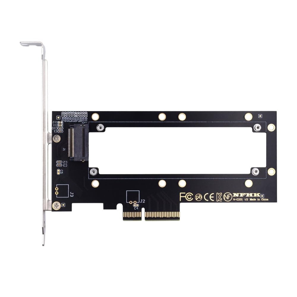 PCI-E4.0 4X Host Converter EDSFF GEN-Z NVMe Ruler 1U E1.S 5.9mm/8.0mm SSD