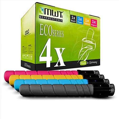Eurotone 4x Toner Cartridge Compatible With Konica Minolta TN-319 C360 TN319