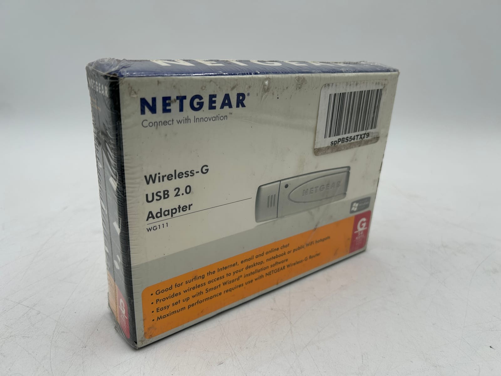 NETGEAR | NETGEAR G 54 MBPS WIRELESS-G USB 2.0 ADAPTER WG111 - NEW SEALED