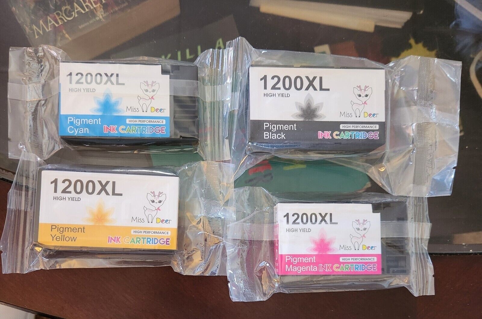 1200XL Miss Deer Ink Cartridges Expires November 2025