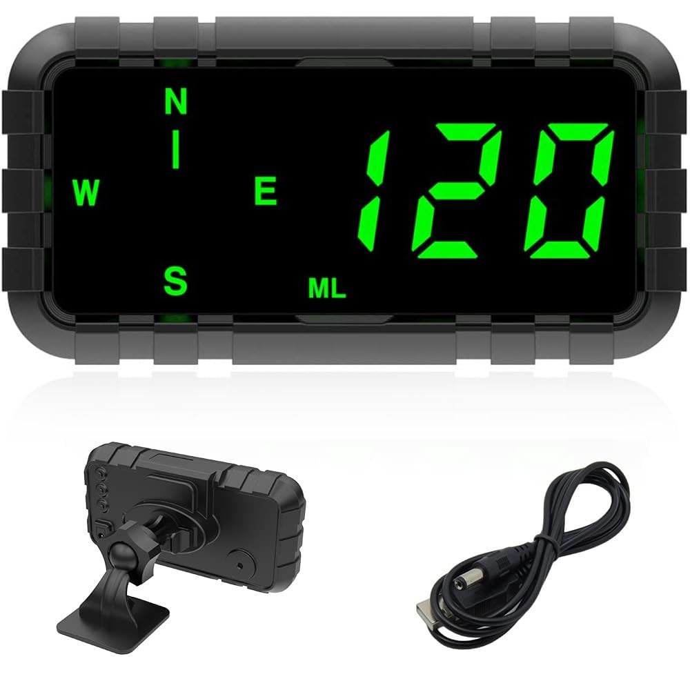 OinDoDi Heads Up Display for Car Digital GPS Speedometer MPH kit Automotive C...