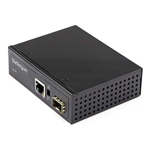 StarTech IMC1GSFP60W PoE+ Fiber to Ethernet Media Converter 60W