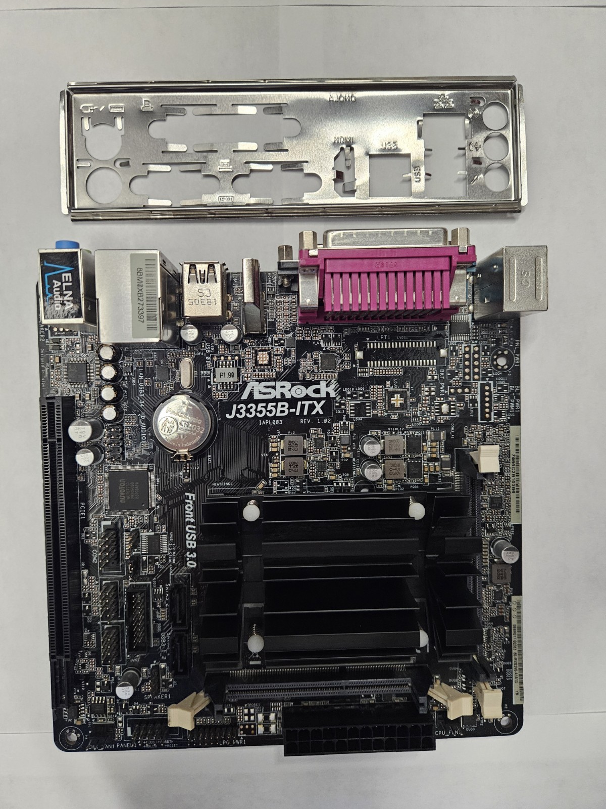 ASRock J3355B-ITX Intel Dual-Core Processor J3355 (2.5 GHz) Mini ITX Motherboard