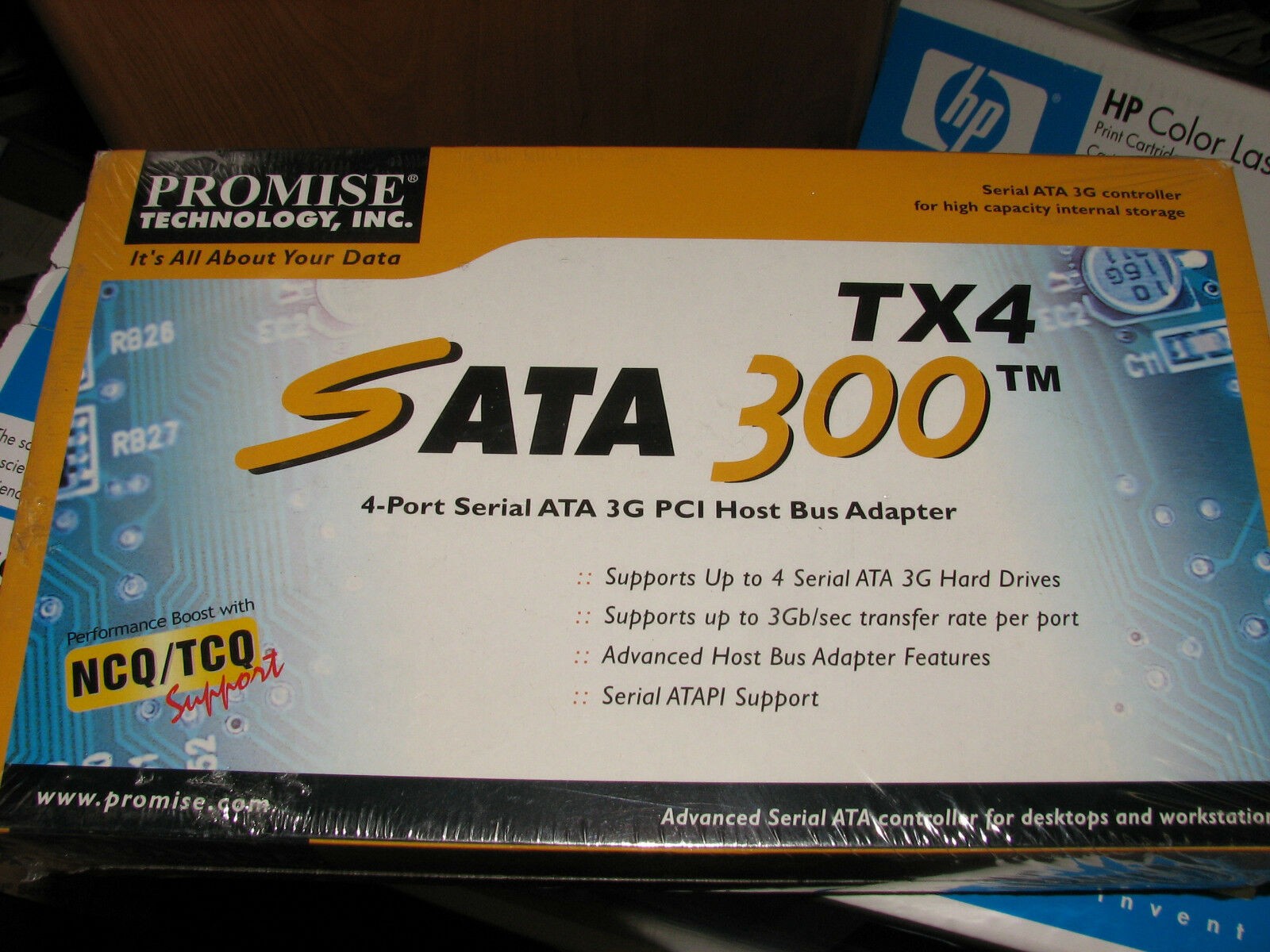 PROMISE SATA 300 TX4 PCI 4 port Serial ATA 3G Host Bus Adapter *New*