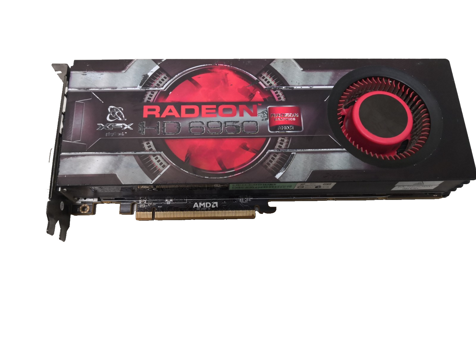 XFX Radeon HD 6950 GDDR5 2gb  Graphics video Card Tested good