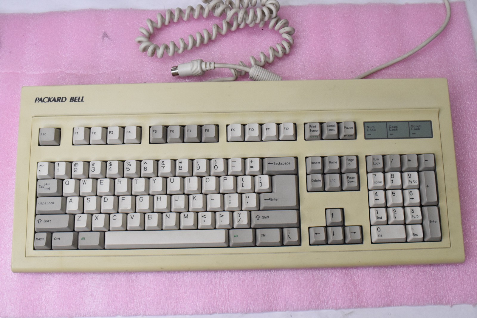 Vintage Early Packard Bell AT Keyboard BTC Switches - TESTED