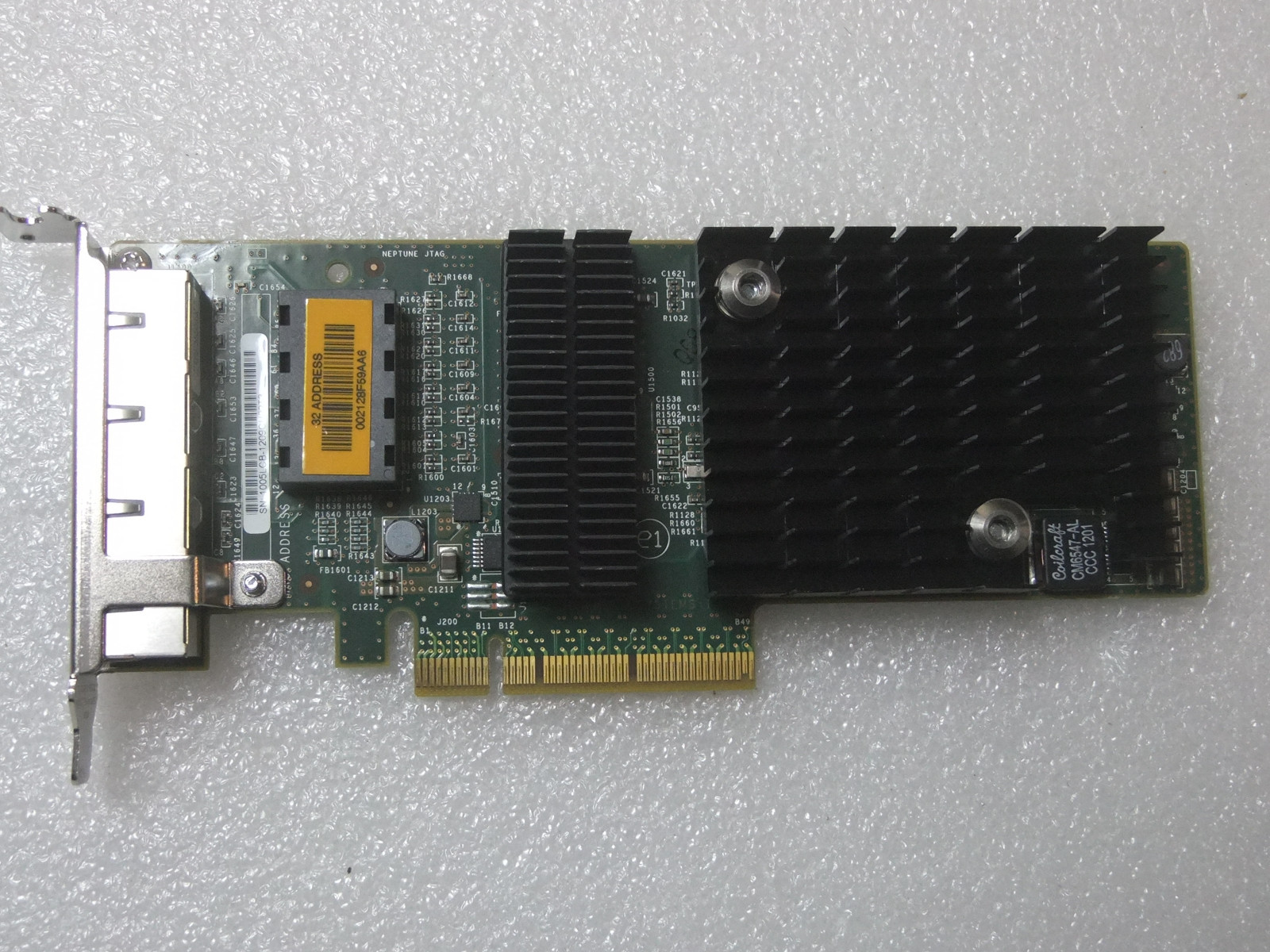 Sun Oracle ATLS21QGE Quad Port Gigabit PCI-e Network Adapter  511-1422-01 REV:53