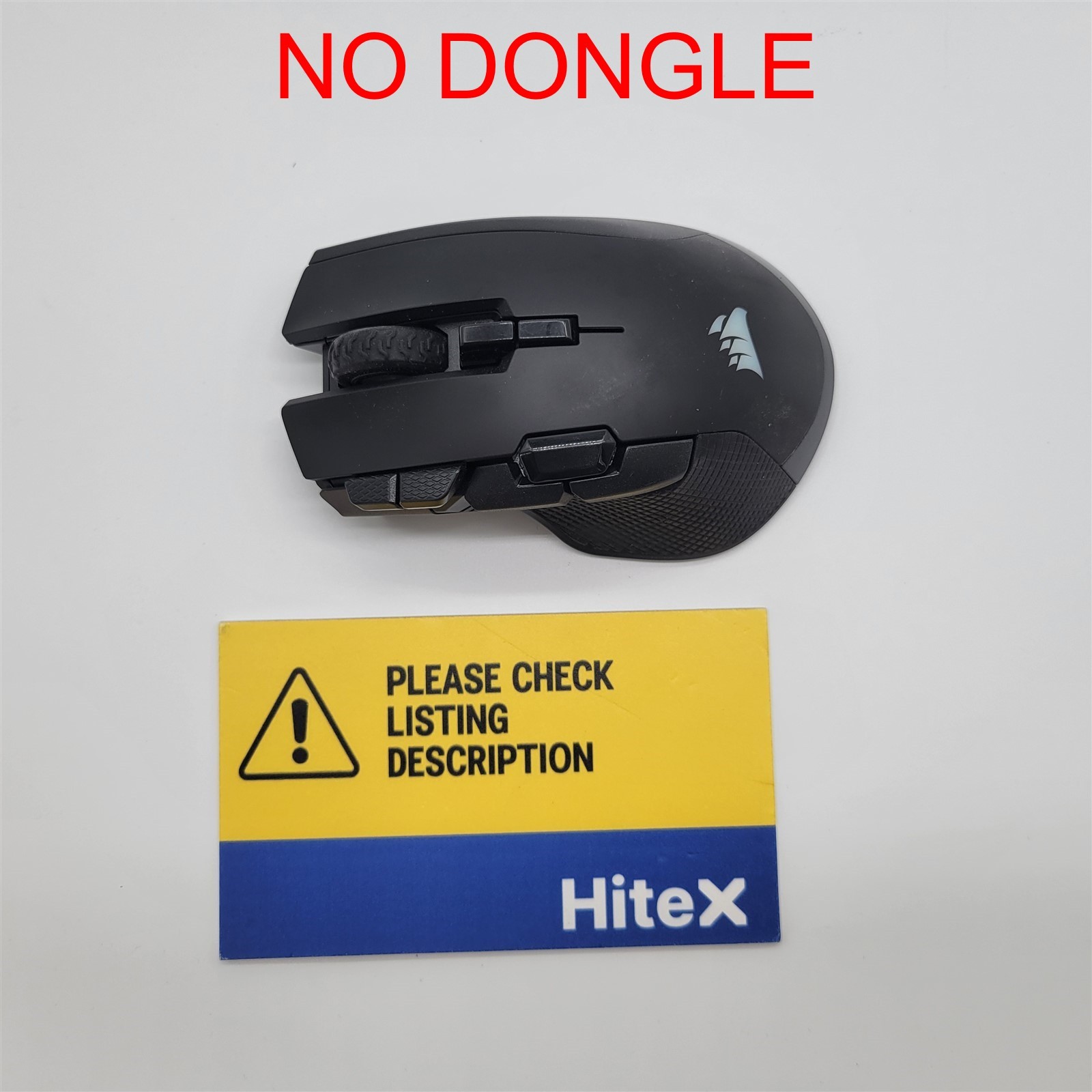 Corsair IRONCLAW RGB Wireless FPS/MOBA Gaming Mouse – Black *NO DONGLE*