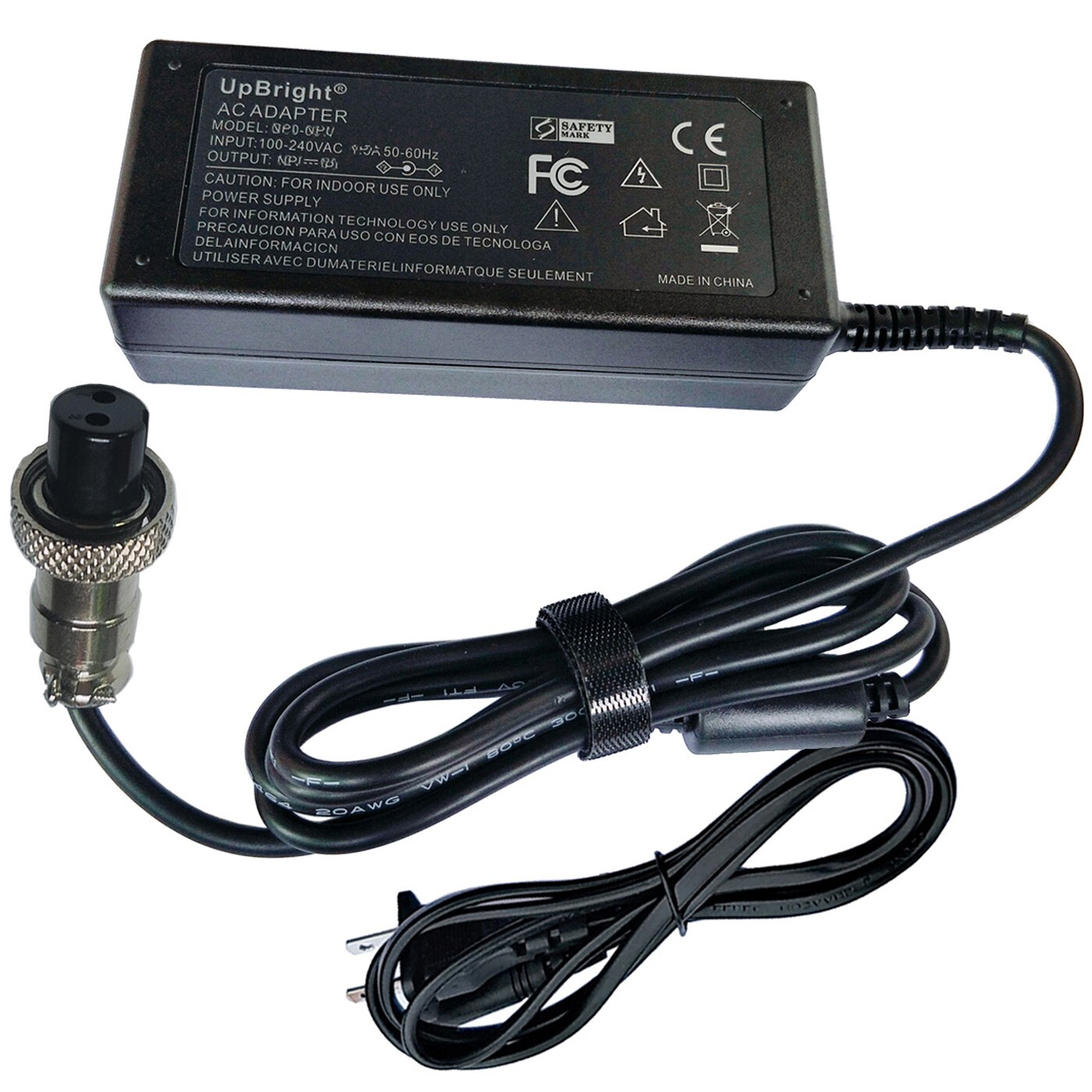 2-Pin AC Adapter For Stair Master 4000PT 4000 PT SM-24683 Steppers Power Supply