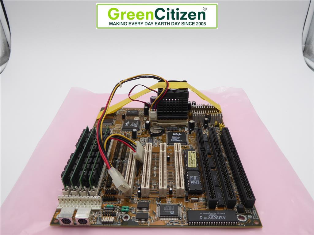 Chaintech 5VGM M101 AMD-K6-2/400AFR 400MHz OverDrive 24MB RAM Vintage Socket 7