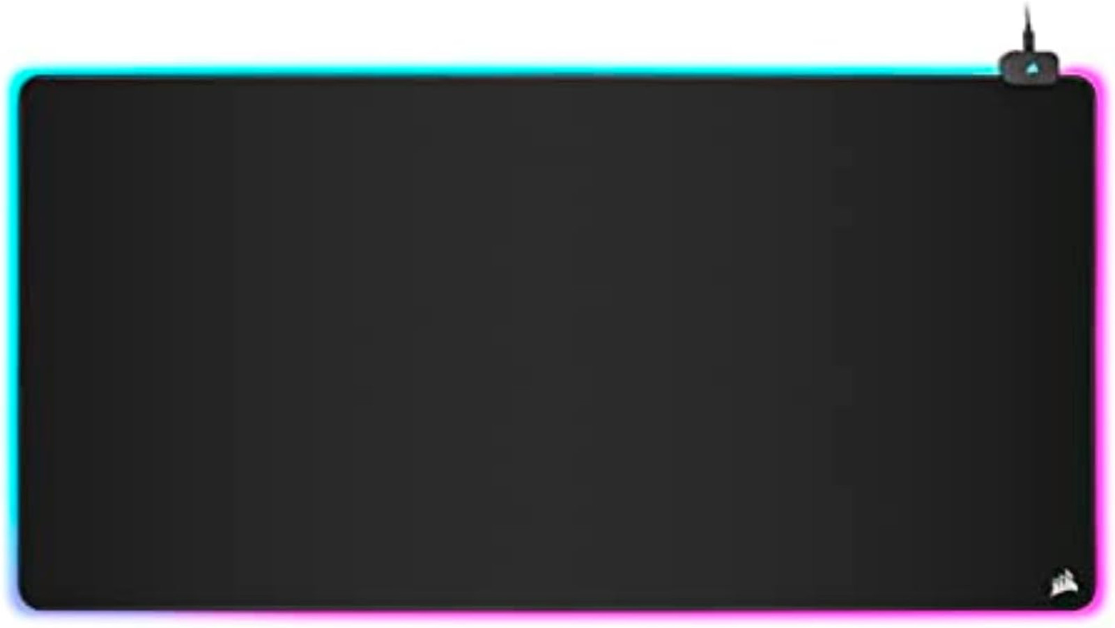 Gaming Mouse Pad Cloth Surface RGB Lighting 1220mm x 610mm Desk Mat with USB