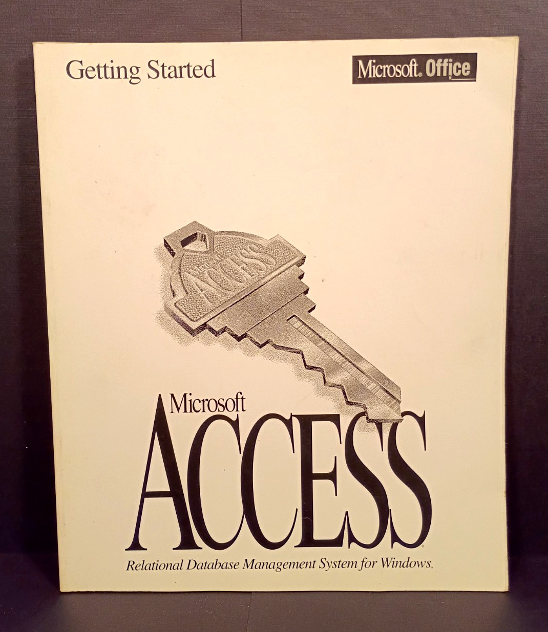 Microsoft Access Getting Started for Microsoft Office Version 2.0 1994 vintage