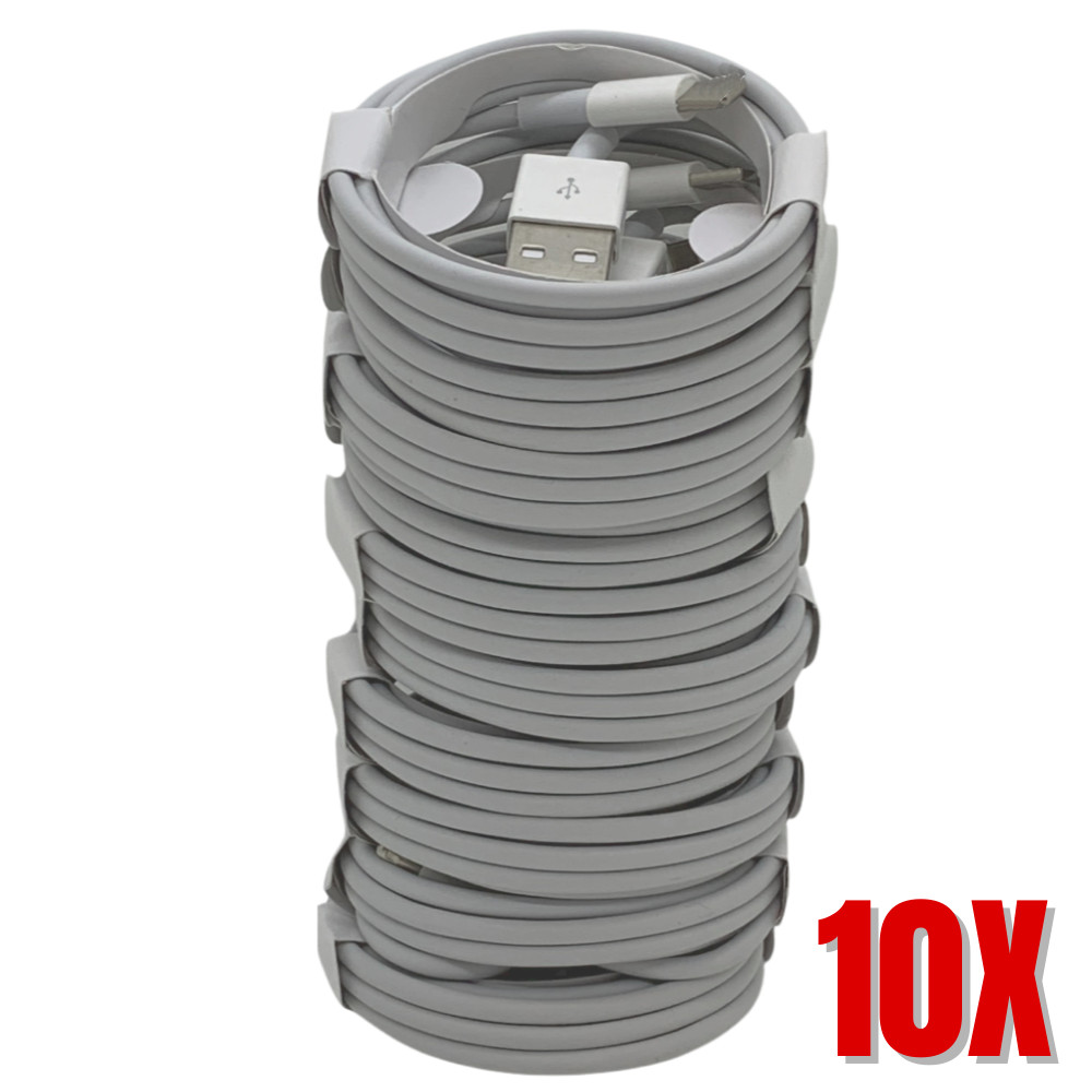 10X USB Cable 3ft 6ft Fast Charger Lot For Apple iPhone 14 13 12 11 Pro MAX Xr 8