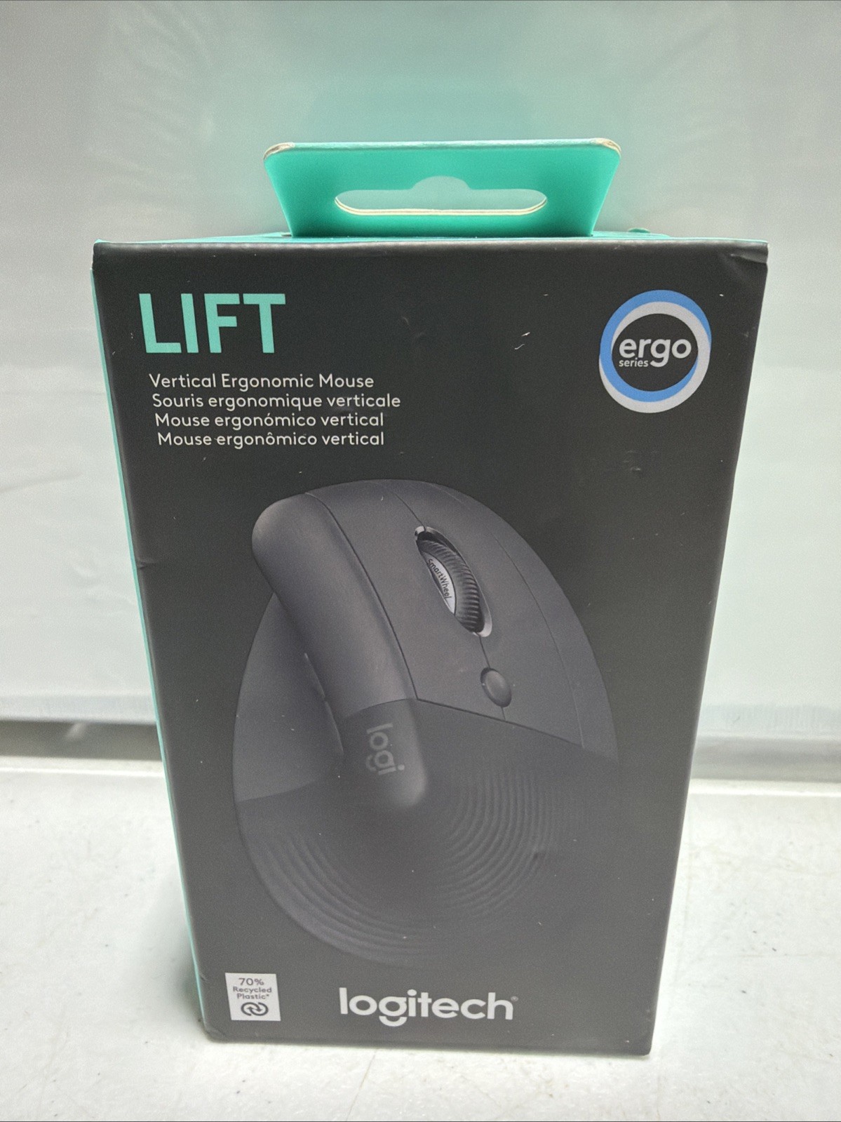 Logitech LIFT Vertical Wireless Ergonomic Mouse - GRAPHITE - 910-006466