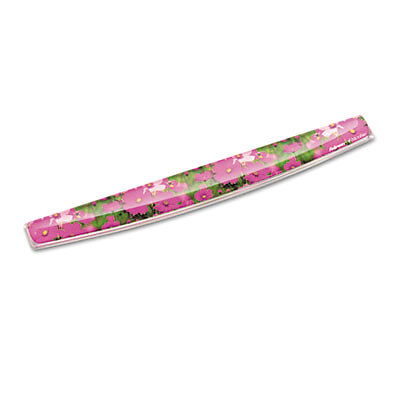 Fellowes 9179101 Photo Gel Keyboard Wrist Rest with Anti Bacteria Protection,