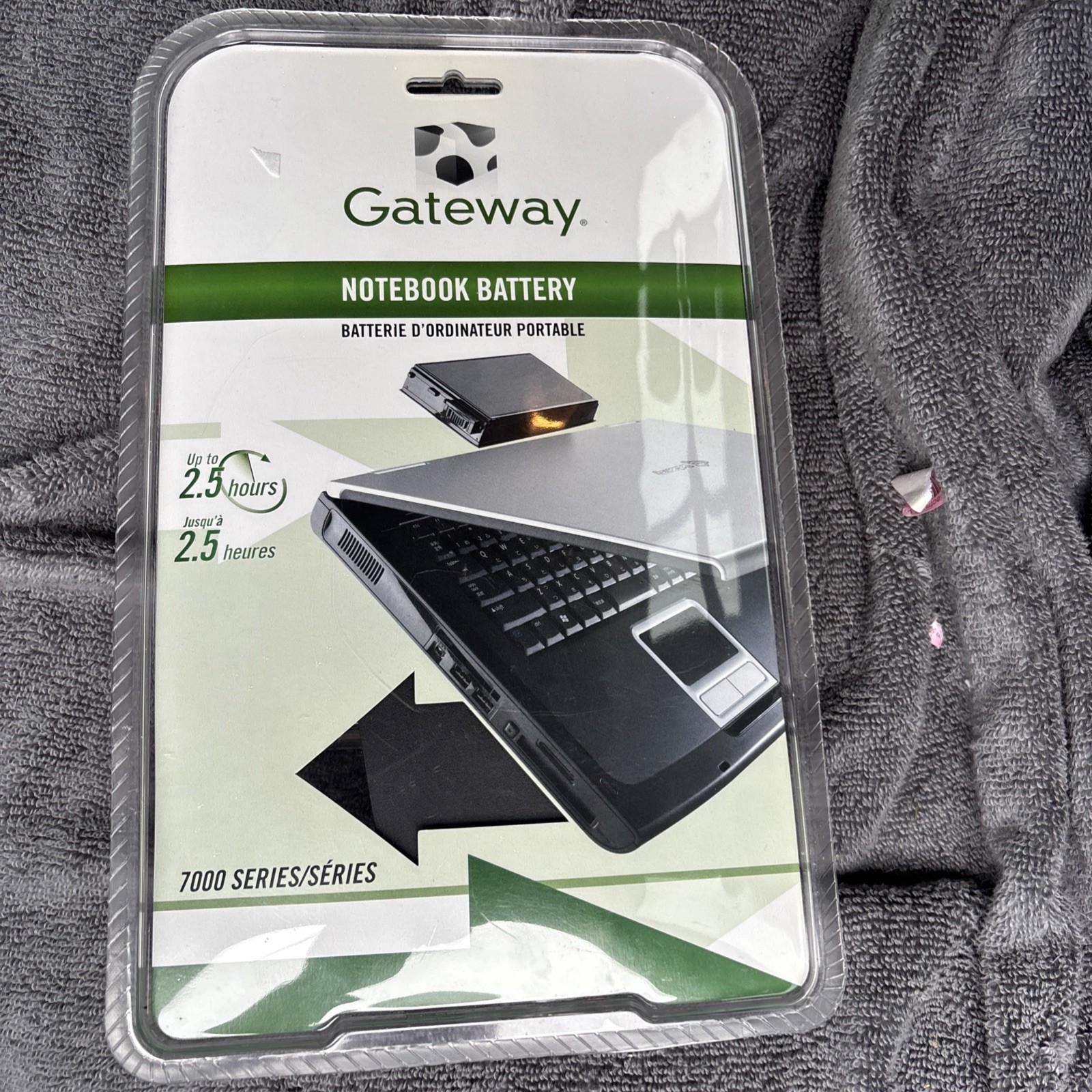 Brand New Gateway Notebook battery 7000 Series 2.5 Hrs Rare HTF 8 Cell