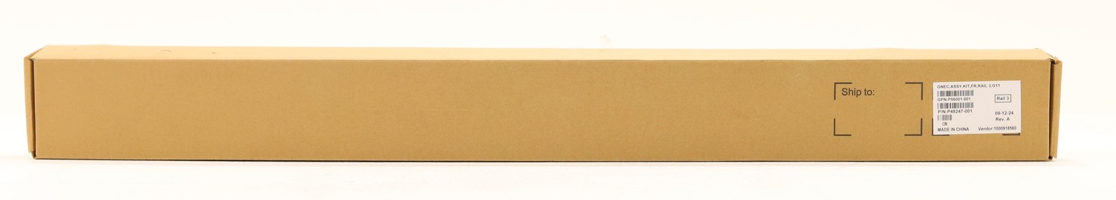 HP ProLiant DL3XX Gen11 Server Easy Install Rail 3 Kit P/N:P56001-001 (Open Box)
