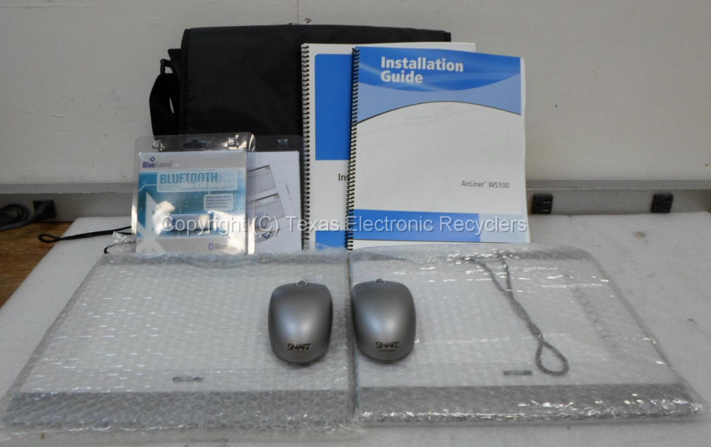 Qty 2 - SMART Technologies WS100 Wireless Slate w/ EC-130-01 Mouse Bundle