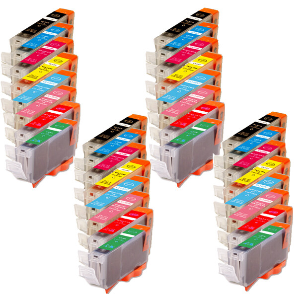 32PK CLI-8 Replacement Ink Cartridges for Canon Pixma Pro9000 Mark II w/ chip