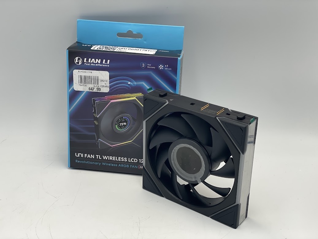Lian Li UNI FAN TL120 V2 LCD Wireless Fluid Dynamic Bearing 120mm Case Fan