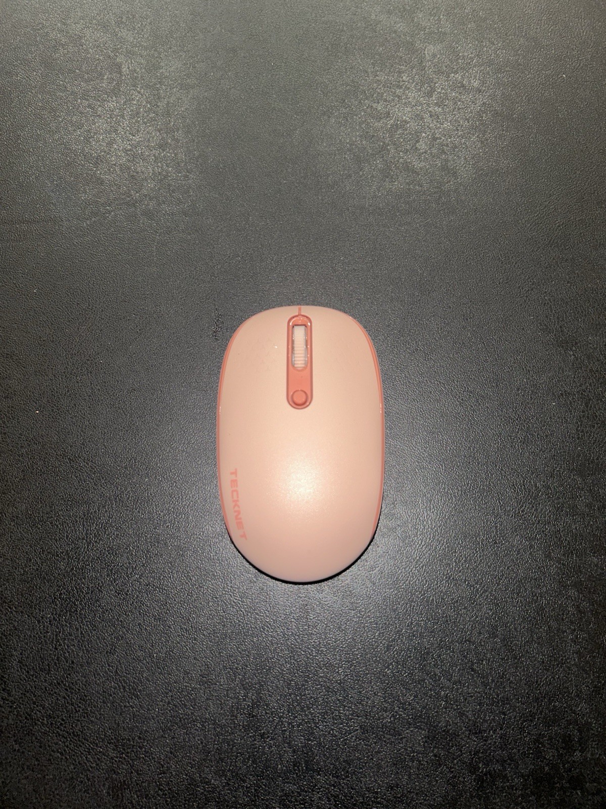 TECKNET Wireless Mouse for Laptop, 2.4GHz USB Mini Cordless Small Pink TK-MS006