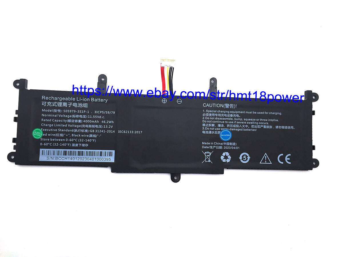 505979-3S1P-1 Battery For Chuwi Corebook X / Corebook Pro CWI528 CWI529 CWI536