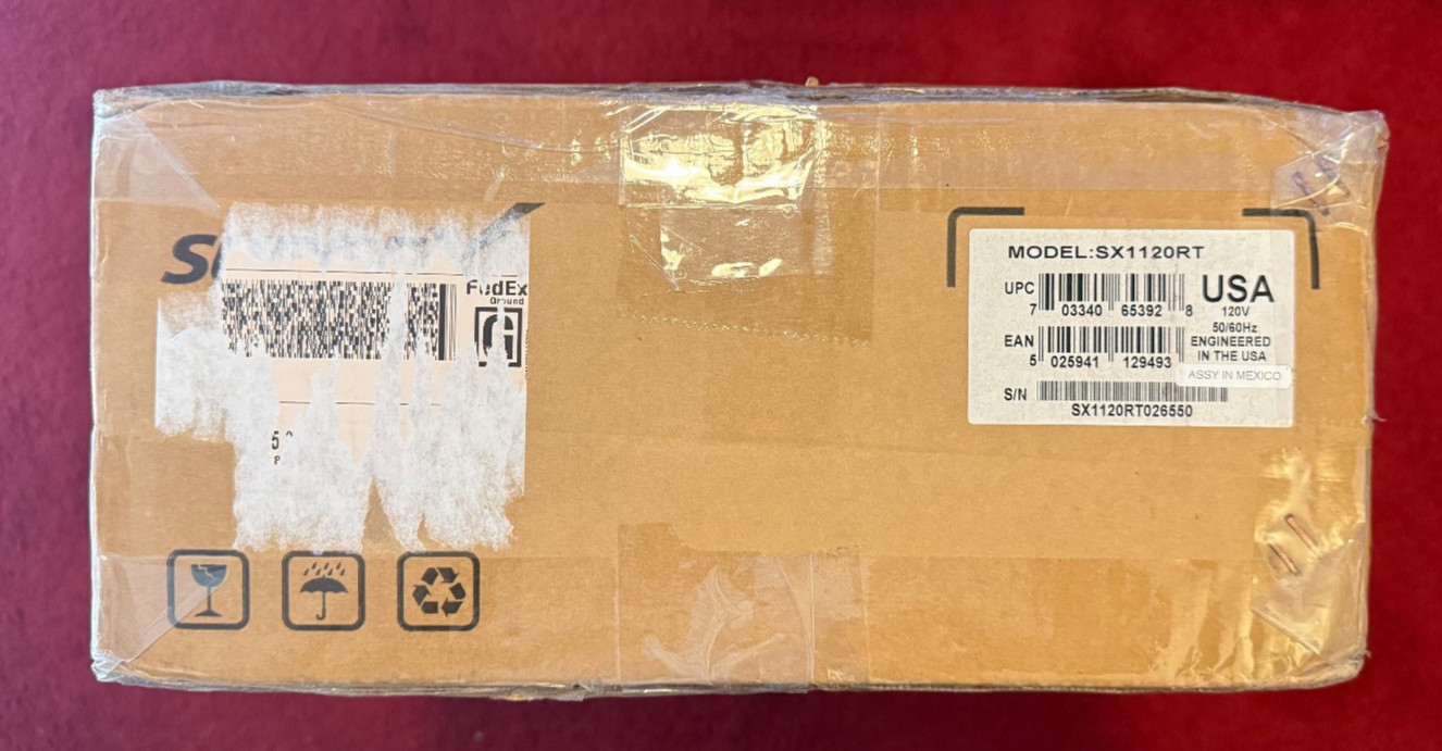 SurgeX SX1120RT SX-1120-RT Rack Surge Eliminator Power Conditioner 20A 120V