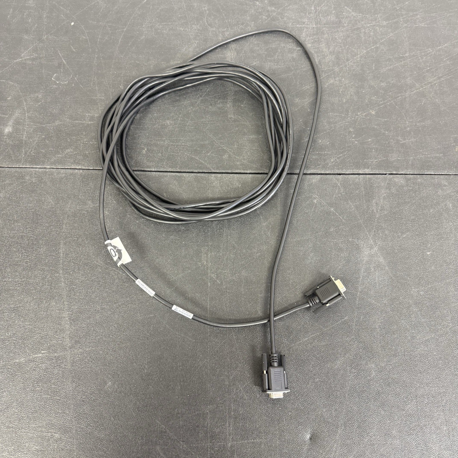 Tyco Electronics RS232, DB9F To DB9F Null Modem, 25Ft Shielded Cable/038-003-458
