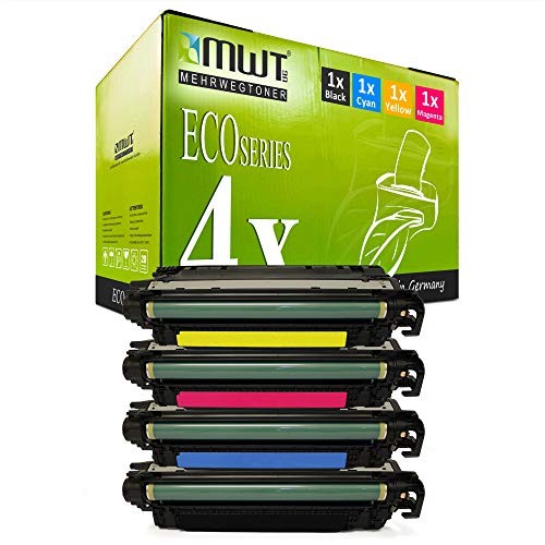 Eurotone 16x Multicolor MWT Reusable Toner Cartridge 4SET v2MWT for HP