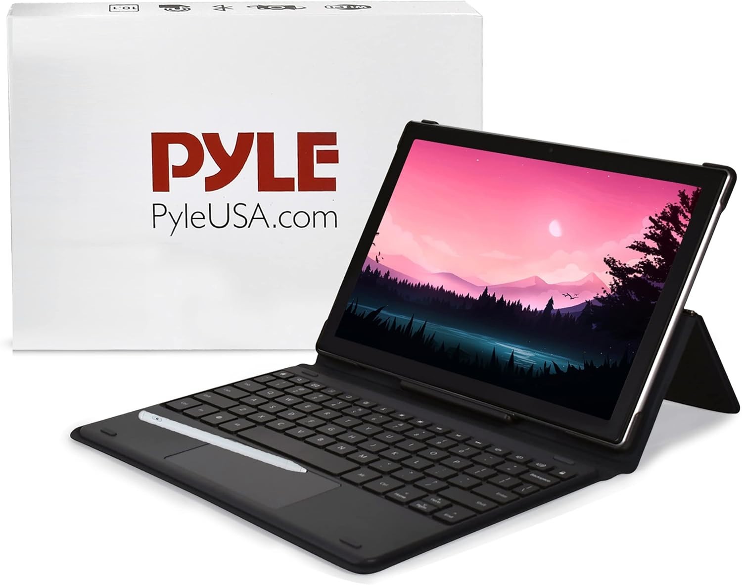 Pyle 10" Android Tablet - 1080p HD Display Silver
