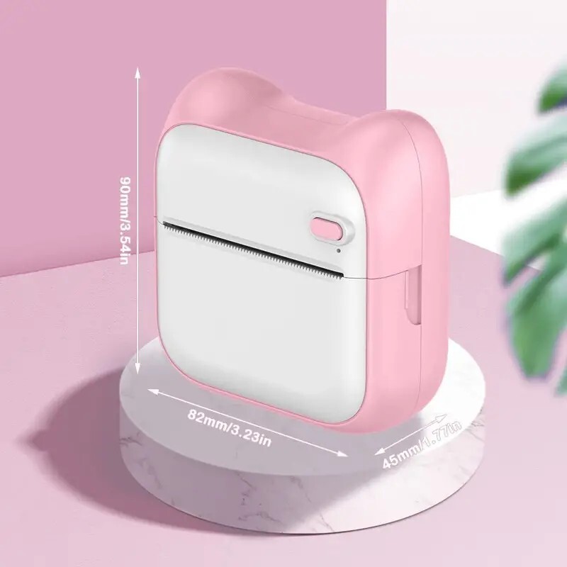 Mini Photo Printer and Portable Thermal Photo Printer for iPhone/Android 