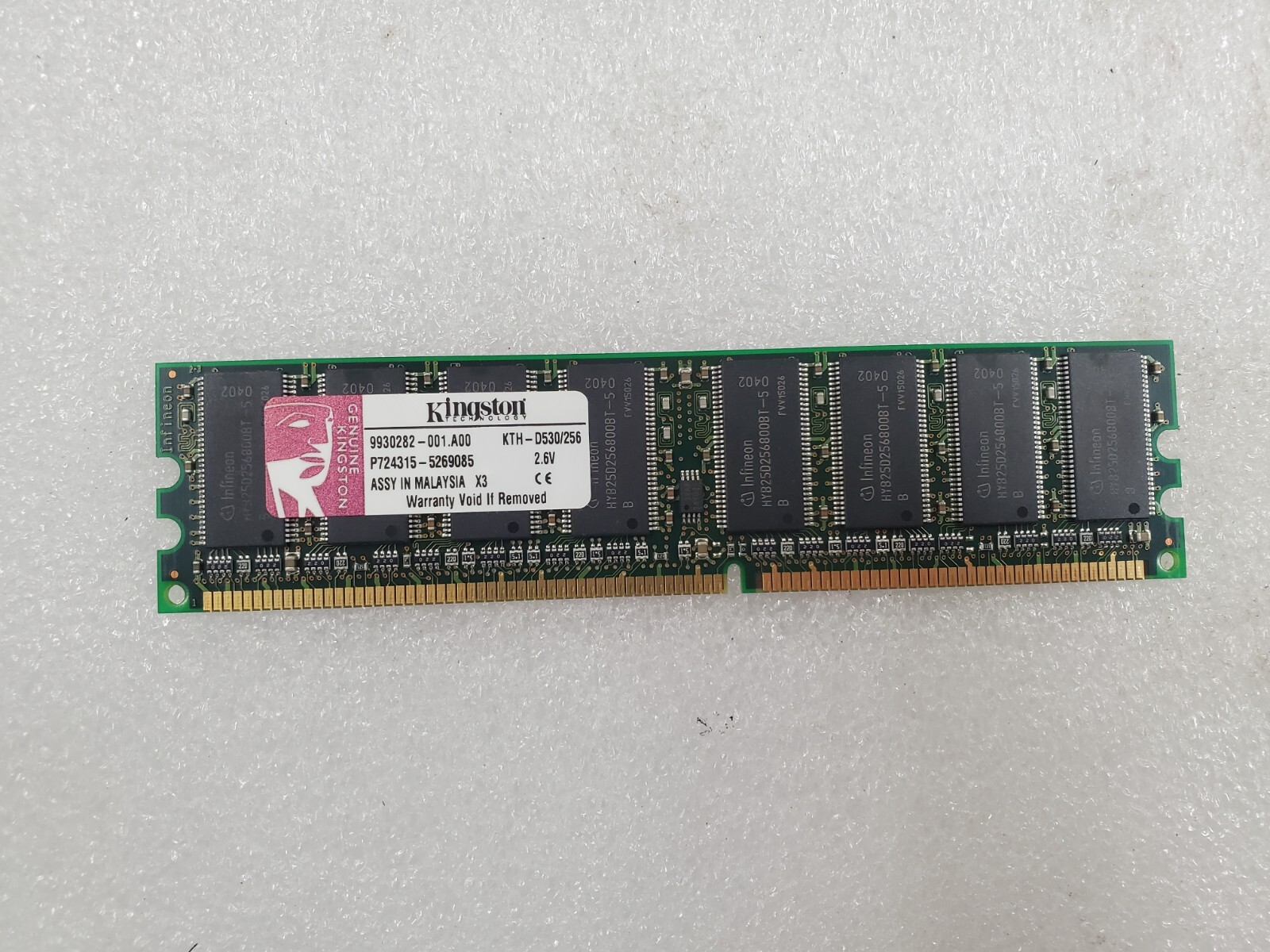 Kingston KTH-D530/256 256MB MEMORY Module