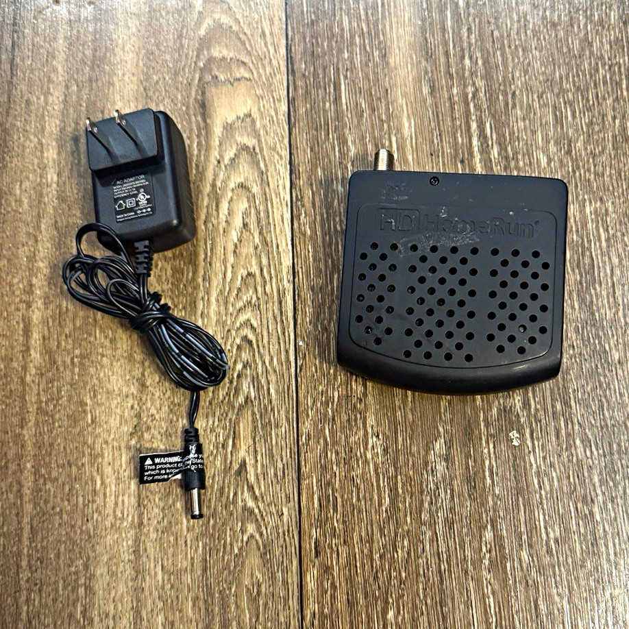 SiliconDust HDHomeRun Dual ATSC Network TV Tuner HDHR3-US w/ AC Adapter