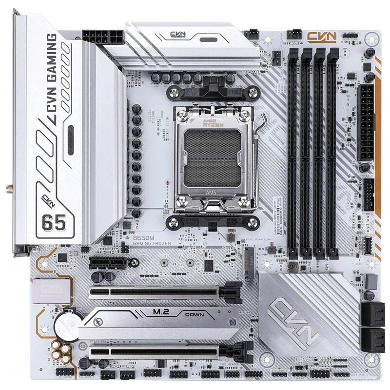 Colorful CVN B650M GAMING FROZEN V14 AM5 DDR5 Motherboard//