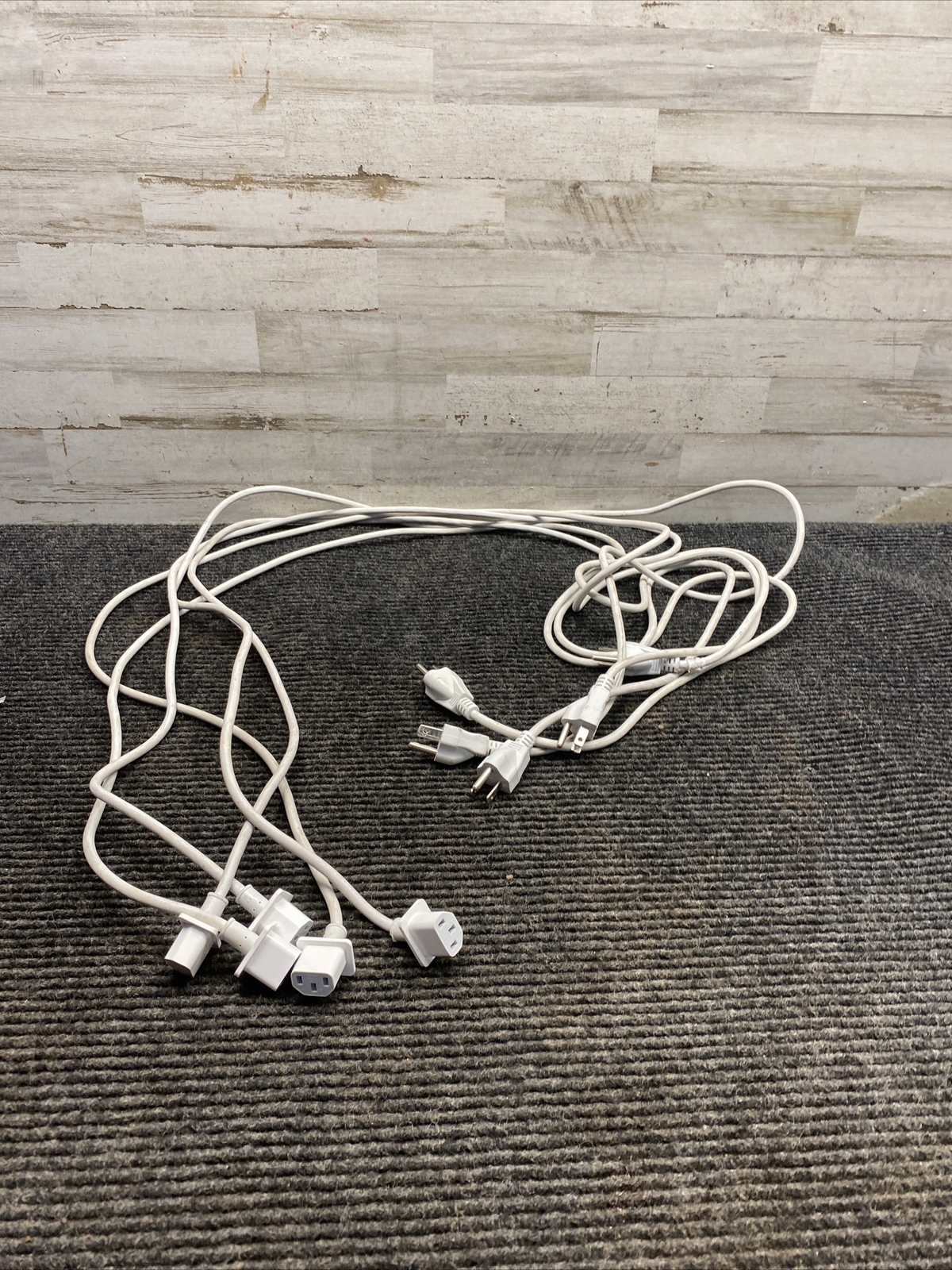 Used Lot of 5 Genuine OEM Apple Volex Power Cord APC13F 125V