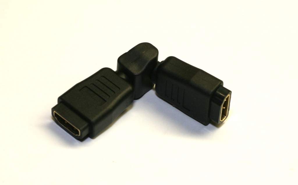 HDMI Coupler F-F Swivel