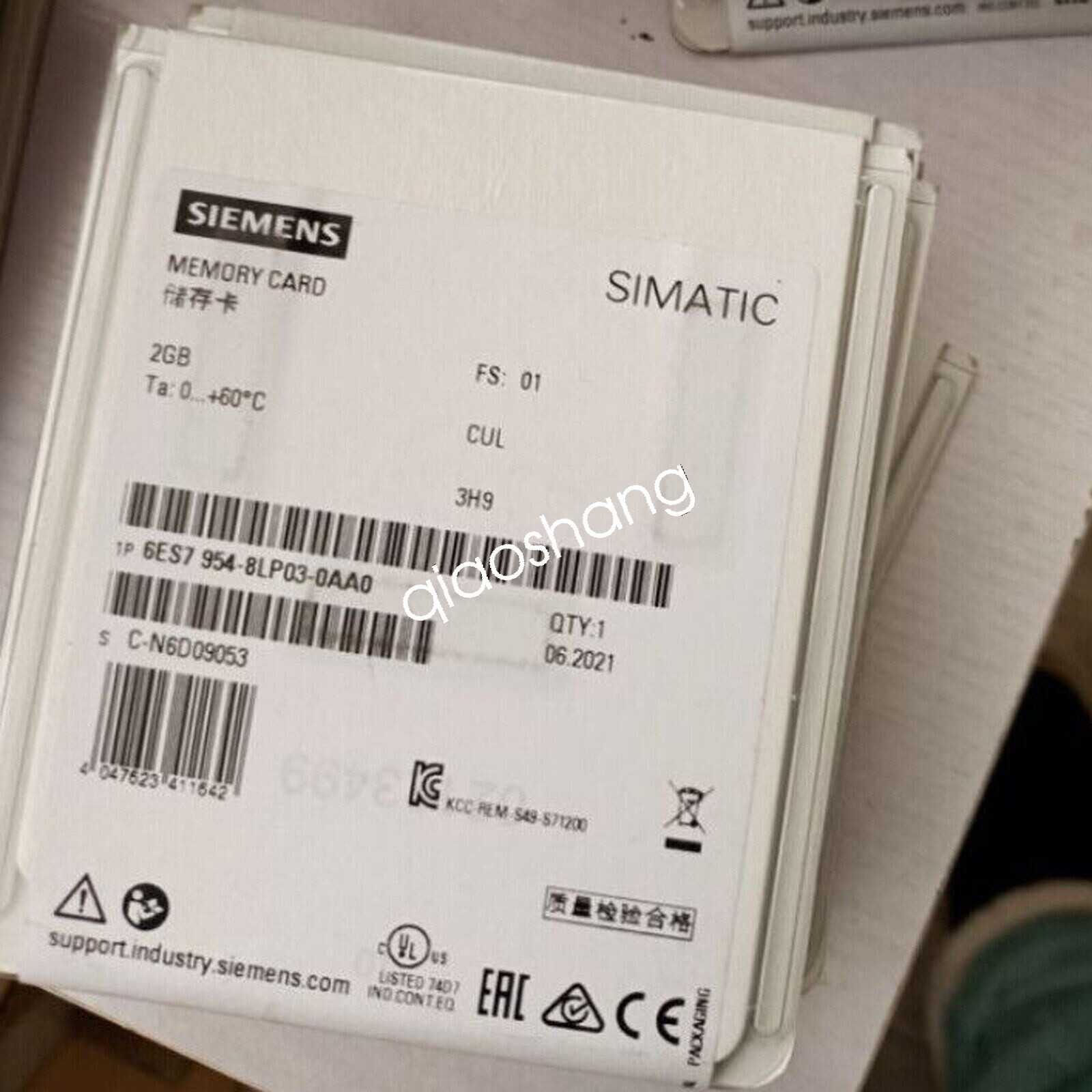 1PCS New Siemens 6ES7954-8LP03-0AA0 Memory Card #XR