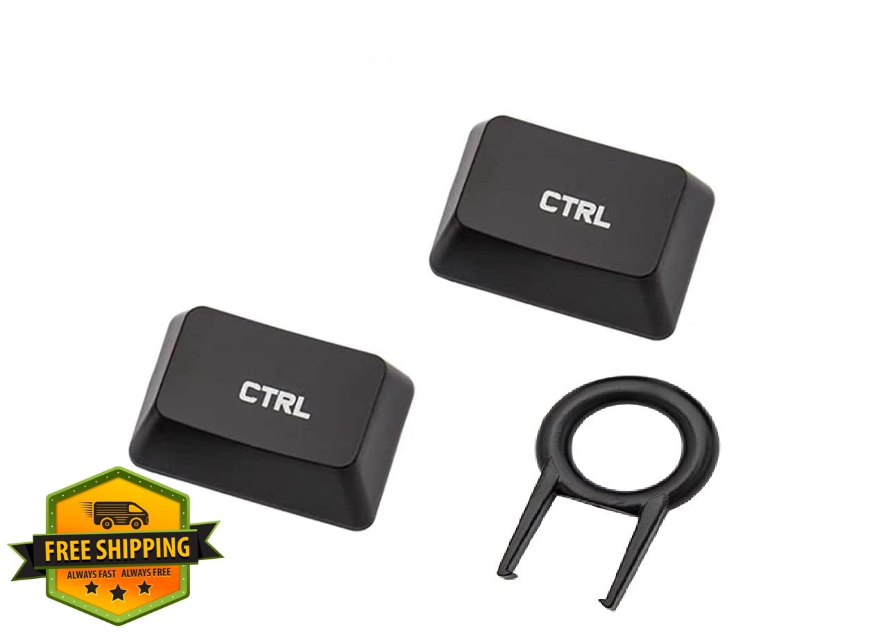Pack of 2 CTRL Keycaps Replacement Key caps for Logitech G910 Keyboard Romer-G