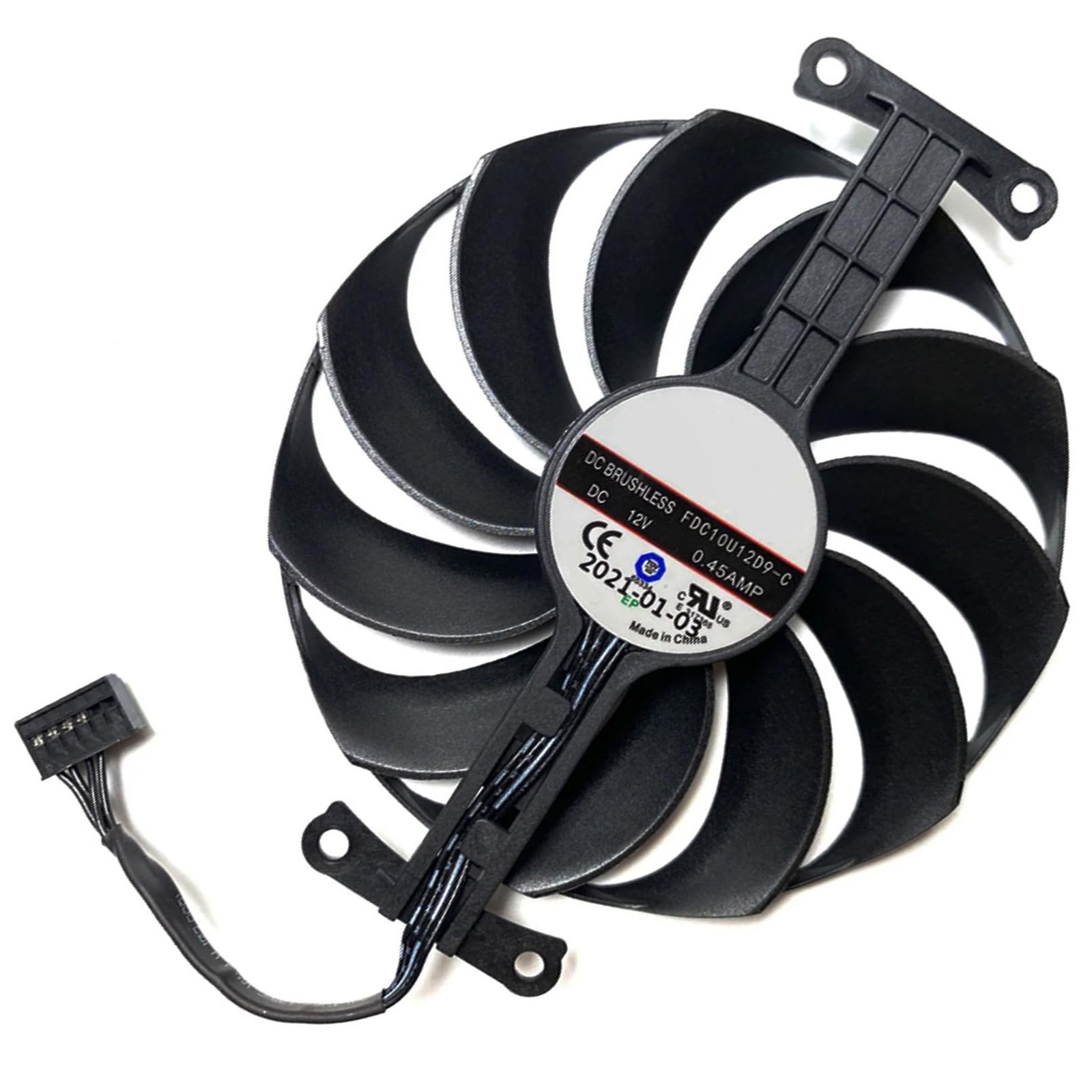 Graphics Card Cooling Fans Suitable for ASUS Phoenix GTX 1650 RTX 3050 3060 RX 6