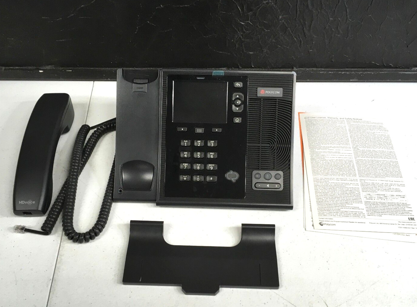 Polycom CX600 IP Phone VoIP deskphone Microsoft Lync 2200-15987-025 ✅❤️️✅❤️️ NEW